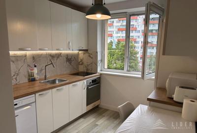 Apartament cu 2 camere semidecomandat, mobilat în Grigorescu