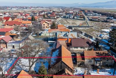 Casă cu 2 camere cu Teren 778 Mp în Tărlungeni