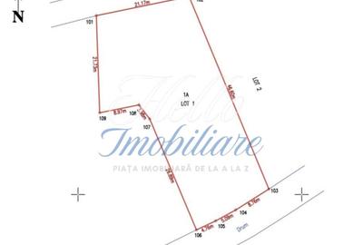 Teren Construcții intravilan de 1057 mp, în Tureni