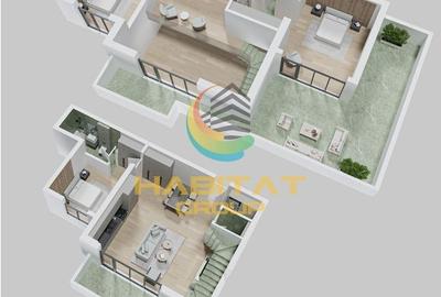 Apartament cu 4 camere în Central