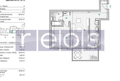 Apartament cu 2 camere în Dămăroaia - 3