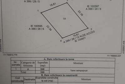 Teren Construcții intravilan de 400 mp, în Agigea - 2