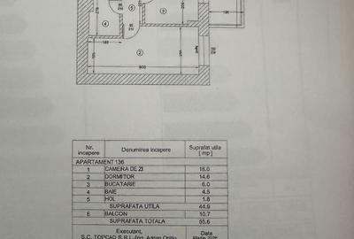 Apartament cu 2 camere decomandat în Exterior Vest