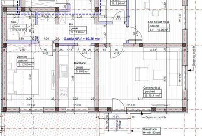 Apartament cu 3 camere decomandat în Central - 1