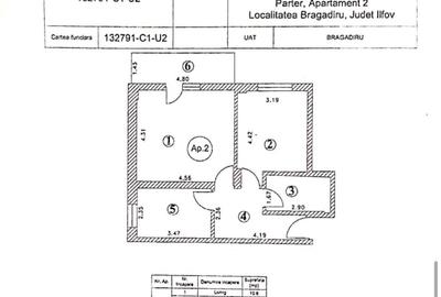 Apartament cu 2 camere în Central