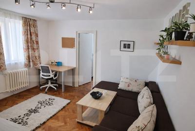Apartament cu 2 camere semidecomandat, mobilat în Gheorgheni