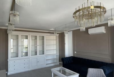 Apartament cu 3 camere decomandat, mobilat în Parcul Carol