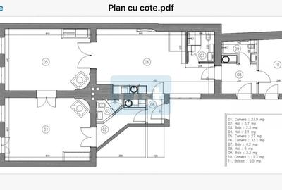 Apartament cu 4 camere semidecomandat, mobilat în Ultracentral - 16