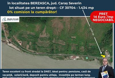 Teren agricol intravilan de 1473 mp, în Berzasca - 3
