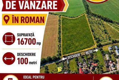 Teren de 16700 mp, în Central