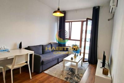 Apartament cu 2 camere semidecomandat, mobilat în Mihai Bravu