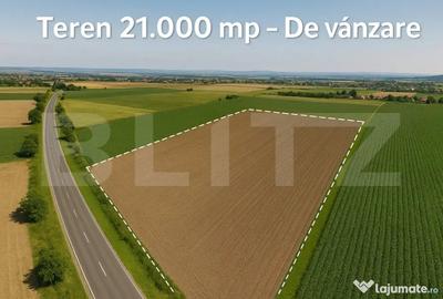 Teren de 21000 mp, în Central