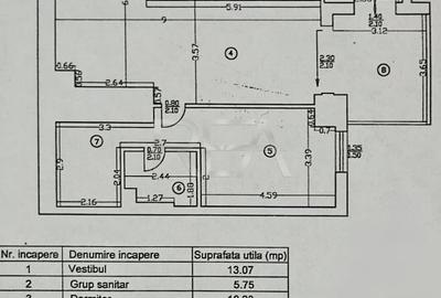 Apartament cu 3 camere semidecomandat, mobilat în Aviației - 14