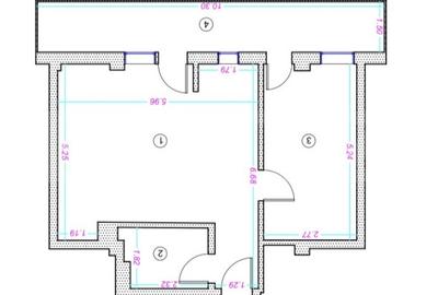 Apartament cu 2 camere semidecomandat în Grigorescu