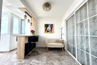 Apartament cu 2 camere semidecomandat, mobilat în Central - 1