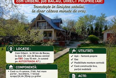 Casă cu 4 camere cu Teren 1890 Mp în Orbeni - 9