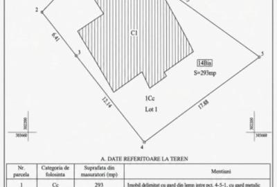 Casă cu 3 camere cu Teren 293 Mp în Groapa
