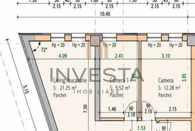 Apartament cu 3 camere semidecomandat în Someșeni
