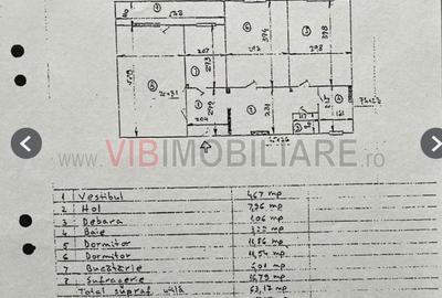 Apartament cu 3 camere decomandat, mobilat în Pajura - 19