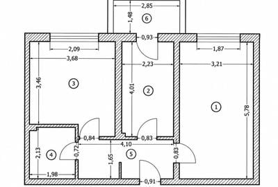 Apartament cu 2 camere decomandat în Rahova - 6