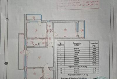 Apartament cu 3 camere semidecomandat în 1 Mai - 2