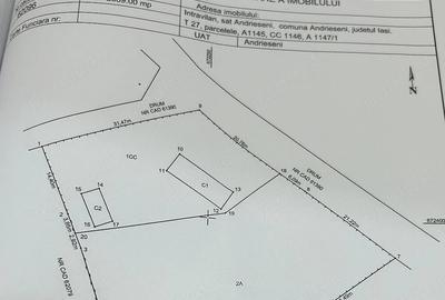 Teren de 1327 mp, în Central