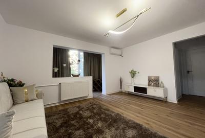 Apartament cu 2 camere semidecomandat, mobilat în Girocului