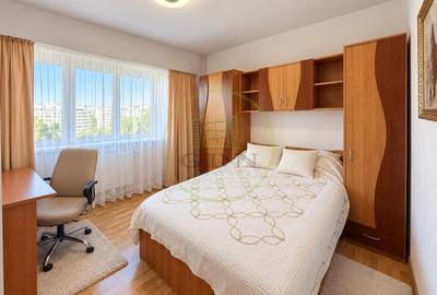 Apartament cu 2 camere semidecomandat, mobilat în Rahova
