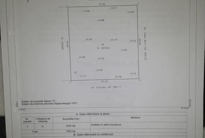 Teren Construcții intravilan de 1500 mp, în Palazu Mare - 1