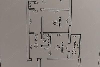 Apartament cu 3 camere decomandat în Dâmbovița - 3