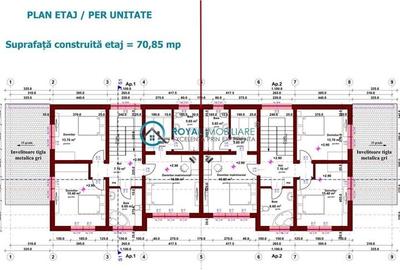 Duplex cu 5 camere cu Teren 284 Mp în Păulești - 7