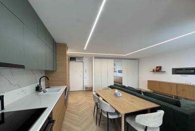 Apartament cu 2 camere semidecomandat, mobilat în Pipera - 6