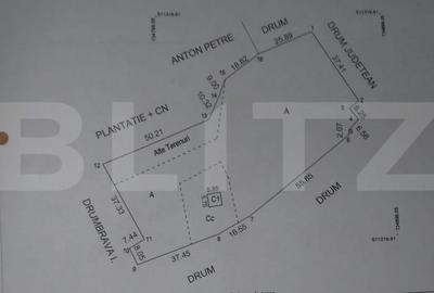 Teren de 5526 mp, în Central