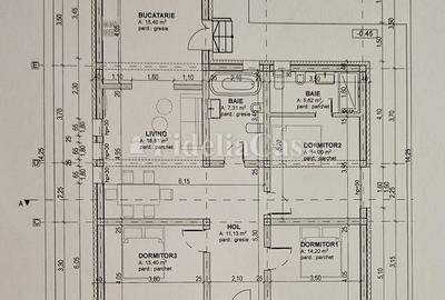 Casă cu 4 camere decomandat în Holboca