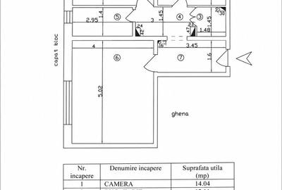 Apartament cu 2 camere decomandat în 13 Septembrie - 10
