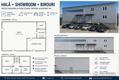Spațiu industrial, de 270 mp, în Grigorescu - 11