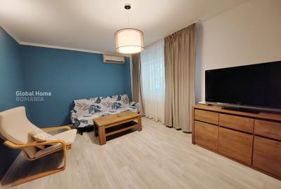 Apartament cu 2 camere semidecomandat, mobilat în Tineretului