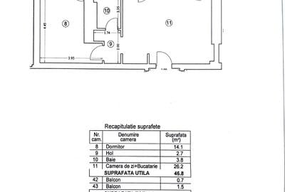 Apartament cu 2 camere semidecomandat în Fundeni - 19
