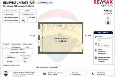 Spațiu comercial, de 438 mp, în Centrul Istoric