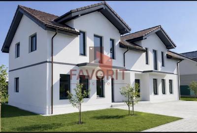 Duplex cu 4 camere cu Canalizare în Moșnița Veche - 1