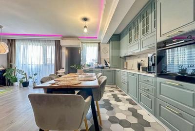 Apartament cu 2 camere semidecomandat, mobilat în Între Lacuri - 3