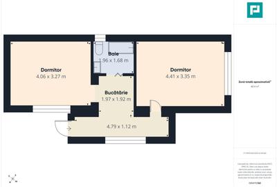Casă individuală cu 2 camere cu Canalizare în Hidișelu de Sus - 11