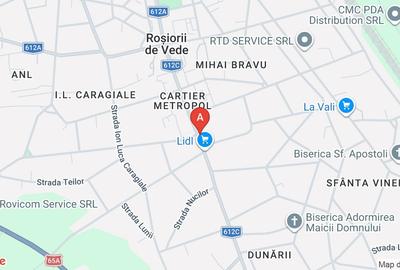 Apartament cu 2 camere decomandat, mobilat în Central