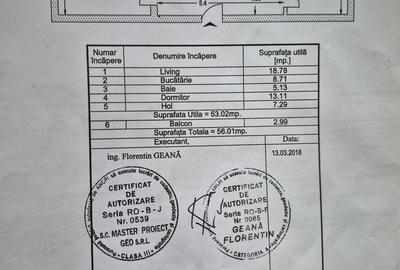 Apartament cu 2 camere decomandat în Găvana