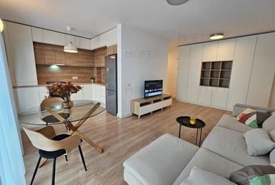 Apartament cu 3 camere decomandat, mobilat în Barbu Văcărescu