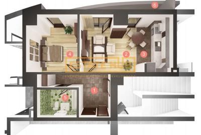 Apartament cu 2 camere semidecomandat în Mănăștur - 5