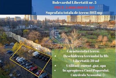 Teren de 803 mp, în Ultracentral