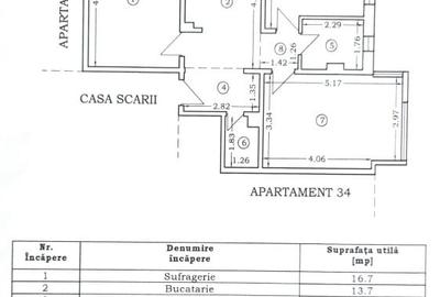 Apartament cu 3 camere decomandat, mobilat în Capitol - 14