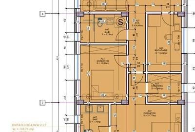 Apartament cu 3 camere decomandat în Palazu Mare