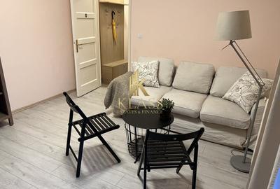 Apartament cu 2 camere semidecomandat, mobilat în Romană